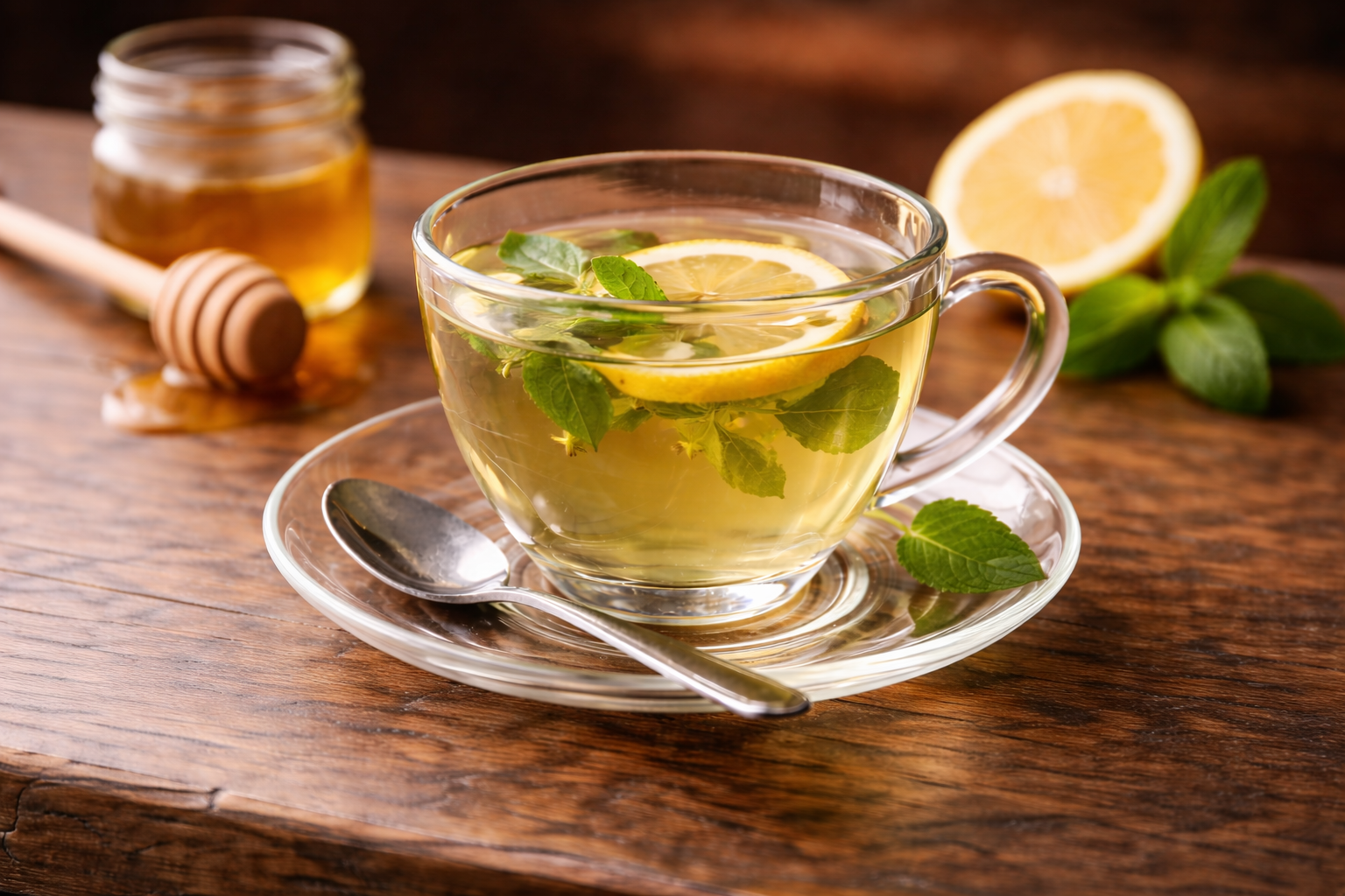 Lemon Honey Green Tea